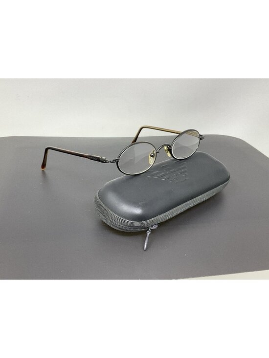 Giorgio Armani Accessories - Vinatge Giorgio Armani GA 250 976 Dark Gunmetal  Oval Eyeglasses  Italy 44 [] 20